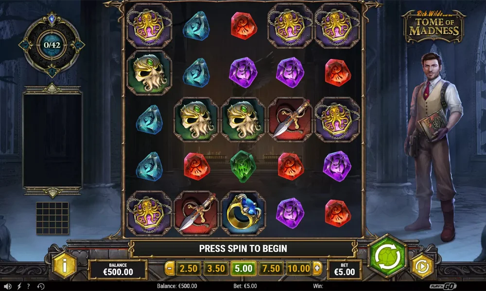 Tome of Madness Slots Providers